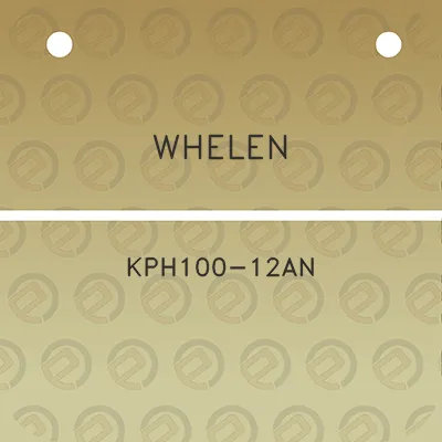 whelen-kph100-12an