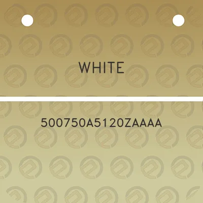 white-500750a5120zaaaa