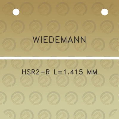 wiedemann-hsr2-r-l1415-mm