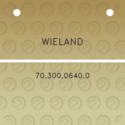 wieland-7030006400