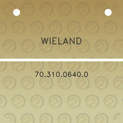 wieland-7031006400