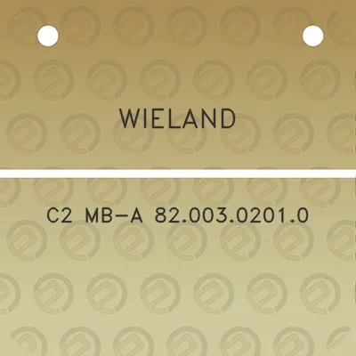 wieland-c2-mb-a-8200302010