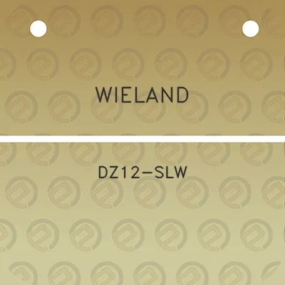 wieland-dz12-slw