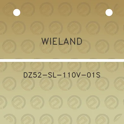 wieland-dz52-sl-110v-01s