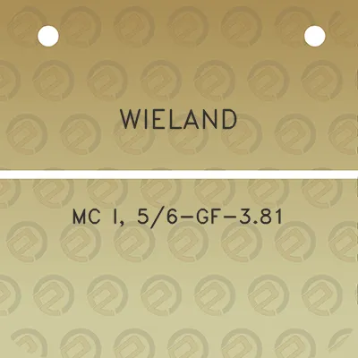 wieland-mc-l-56-gf-381