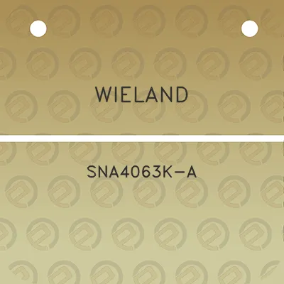 wieland-sna4063k-a