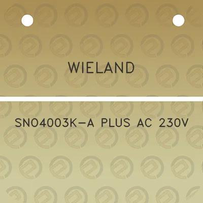 wieland-sno4003k-a-plus-ac-230v