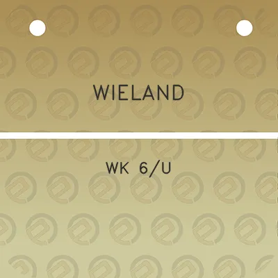 wieland-wk-6u