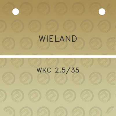 wieland-wkc-2535