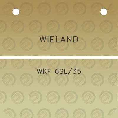 wieland-wkf-6sl35