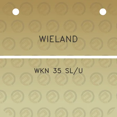 wieland-wkn-35-slu