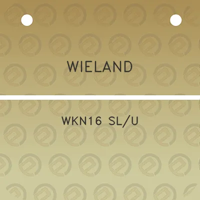 wieland-wkn16-slu