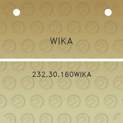 wika-23230160wika