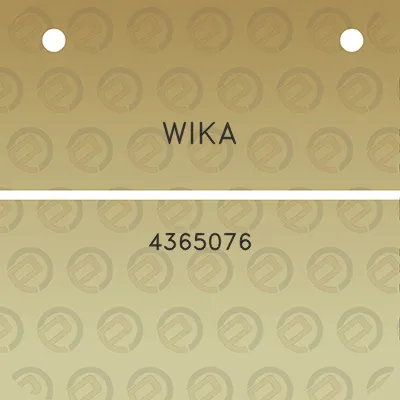 wika-4365076