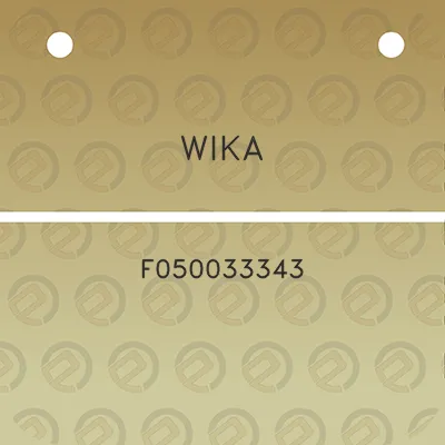 wika-f050033343