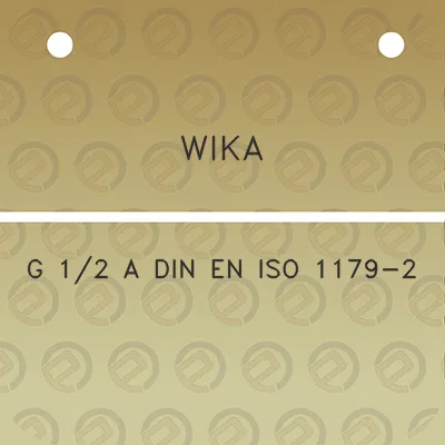 wika-g-12-a-din-en-iso-1179-2