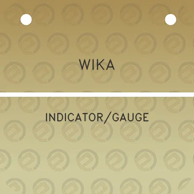 wika-indicatorgauge