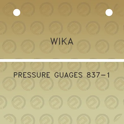 wika-pressure-guages-837-1