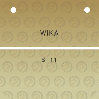 wika-s-11