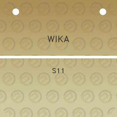 wika-s11