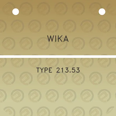 wika-type-21353