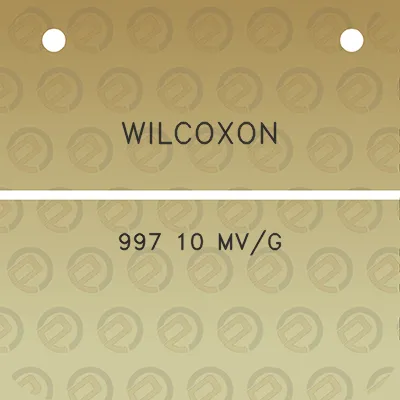 wilcoxon-997-10-mvg