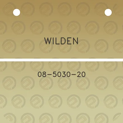 wilden-08-5030-20