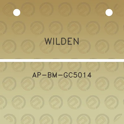 wilden-ap-bm-gc5014