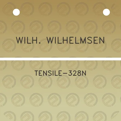 wilh-wilhelmsen-tensile-328n