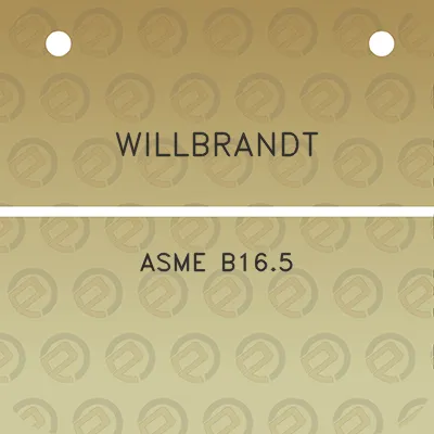 willbrandt-asme-b165