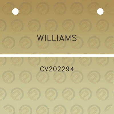 williams-cv202294