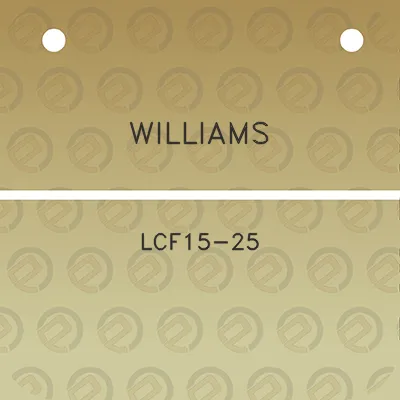 williams-lcf15-25