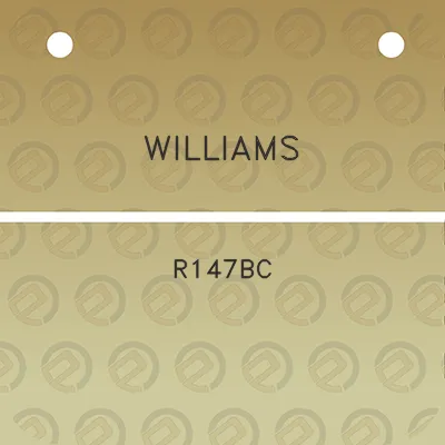 williams-r147bc