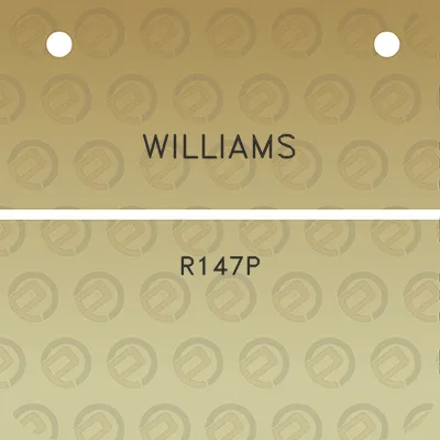 williams-r147p