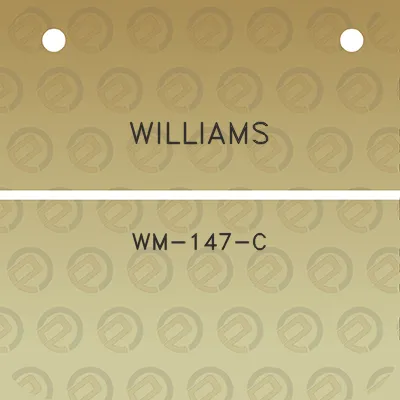 williams-wm-147-c