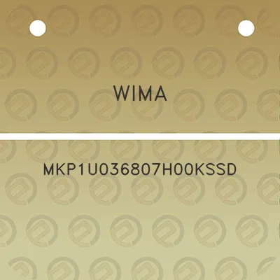 wima-mkp1u036807h00kssd