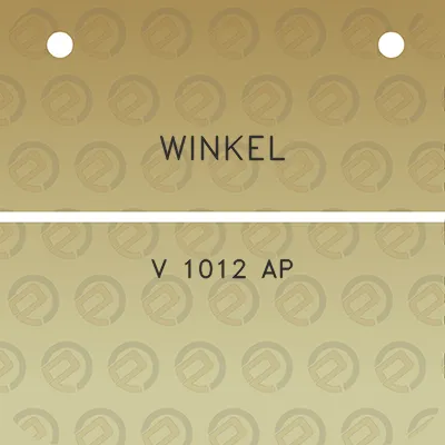 winkel-v-1012-ap