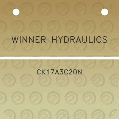 winner-hydraulics-ck17a3c20n