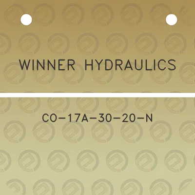 winner-hydraulics-co-17a-30-20-n