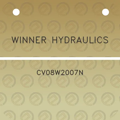 winner-hydraulics-cv08w2007n