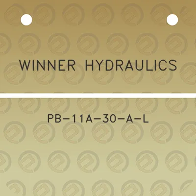 winner-hydraulics-pb-11a-30-a-l