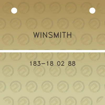 winsmith-183-18-02-88