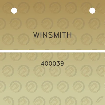 winsmith-400039