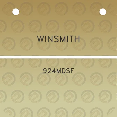 winsmith-924mdsf