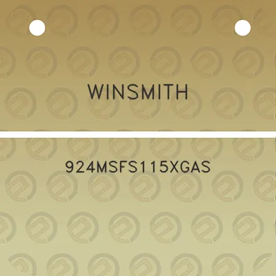 winsmith-924msfs115xgas