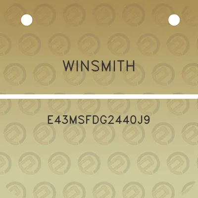 winsmith-e43msfdg2440j9