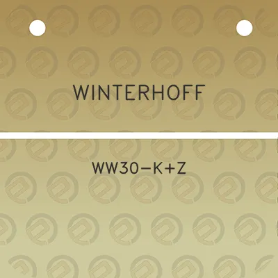 winterhoff-ww30-kz