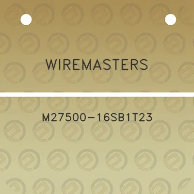 wiremasters-m27500-16sb1t23