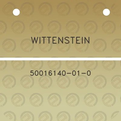 wittenstein-50016140-01-0