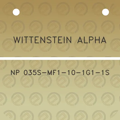 wittenstein-alpha-np-035s-mf1-10-1g1-1s